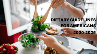 New Dietary Guidelines Aim To Make Every Bite Count