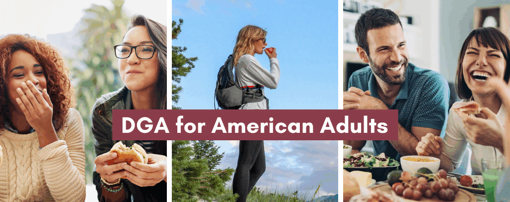 Dietary Guidelines for Americans for Adults Ages 19-59