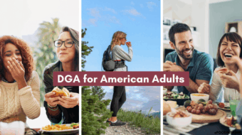 Dietary Guidelines for Americans for Adults Ages 19-59