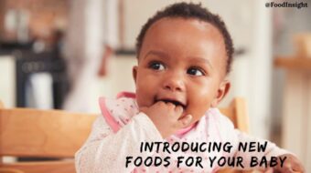 Eating healthy starts early!: A Printable Guide for Introducing New Foods to Your Baby