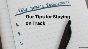 Food Insight's tips for staying on track on your new year's resolutions