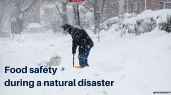 Food Safety During a Natural Disaster