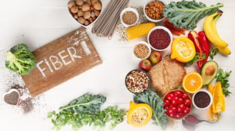 High Fiber Foods. Healthy balanced dieting concept.