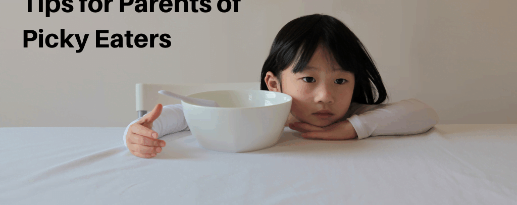 Tips for parents of picky eaters and a sad little Asian girl.