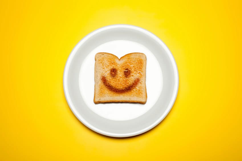 smile-toast-breakfast