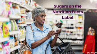 What to Know About Sugars on the Nutrition Facts Label